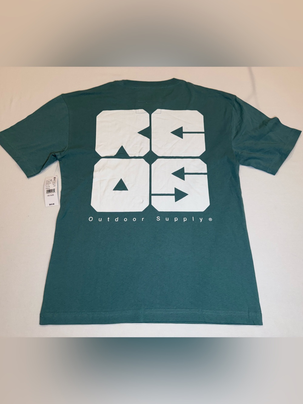 Reese Cooper RC Outdoor Supply Men's XS Teal Graphic T-Shirt